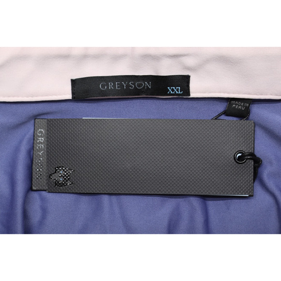 Greyson Men's Michelob Ultra Tala Golf Polo Shirt Performance Sz XXL NWT - Picture 5 of 6